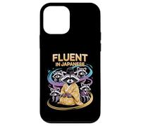 Fluent In Japanese Raccoon Kimono Funny Design Case for iPhone 12 mini