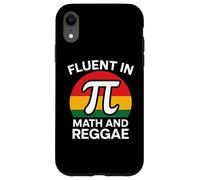 Fluent in Math and Reggae Funny Pi 3.14 Mathematics Geometry Case for iPhone XR