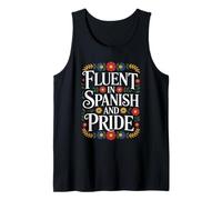 Fluent in Spanish and Pride Hispanic Heritage Month Tank Top