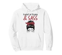 Fluent in Telugu and Sass for Women and Men Pullover Hoodie