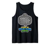 Fluent in Walkie-Talkie Static Communicator Tank Top