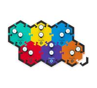 FluentPet Edge Pieces (Set of 32) Hextiles Edge Pieces Holding Cat and Dog Buttons to Communicate - Edges Protect Hextiles Dog Talking Buttons from Dirt Buildup and