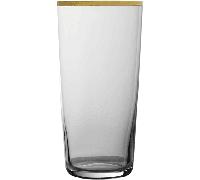 Fluet Highball Gold Rim Wine Glass, 45 legant Design, Slim and GracefulBy Winebuyers