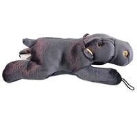 Fluff and Tuff, Helga Hippo, Durable Plush Dog Toy