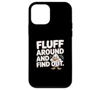 Fluff Around And Find Out Angry Duck Meme Case for iPhone 12 mini