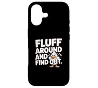 Fluff Around And Find Out Angry Duck Meme Case for iPhone 17
