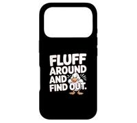 Fluff Around And Find Out Angry Duck Meme Case for iPhone 17 Pro