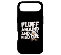 Fluff Around And Find Out Angry Duck Meme Case for iPhone Air