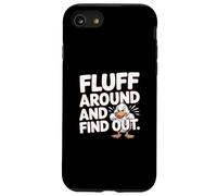 Fluff Around And Find Out Angry Duck Meme Case for iPhone SE (2020) / 7/8