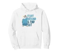 Fluff Around And Find Out Budgie Parakeet Humor Pullover Hoodie