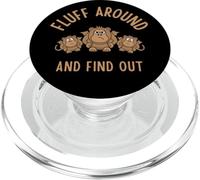 Fluff Around and Find Out Flying Monkeys Cheeky Witch PopSockets PopGrip for MagSafe