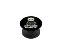 Fluff Around and Find Out Panda PopSockets Adhesive PopGrip
