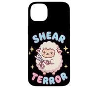 Fluff Around and Find Out Shear Terror Funny Kawaii Sheep Case for iPhone 14 Plus
