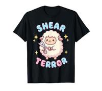 Fluff Around and Find Out Shear Terror Funny Kawaii Sheep T-Shirt