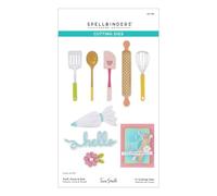 Fluff, Frost & Roll Etched Dies by Tina Smith