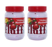 Fluff Marshmallow Strawberry Set of 2 Bread Spread, Spread, Foam Sugar, 213g, 42671