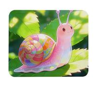 Fluff Nose Non-Slip Mouse Pad, High-Density Cloth Surface & Rubber Base, Smooth Precision Control for Gaming, Office & Home, Waterproof Easy-Clean Mouse Mat