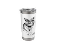 Fluff Off Cat Stainless Steel Insulated Tumbler