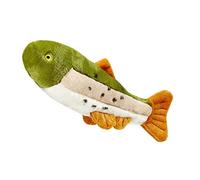 Fluff & Tough, Ruby Rainbow Trout, Durable Plush Dog Toy