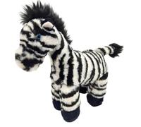Fluff & Tuff, Bobby Zebra, Durable Plush Dog Toy