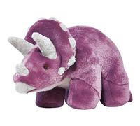 Fluff & Tuff, Charlie Triceratops, Durable Plush Dog Toy