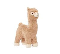 Fluff & Tuff Inca Alpaca Plush Dog Toy, 11” Durable Stuffed Dog Toy with Squeaker, Double-Stitched & Reinforced for Interactive Play