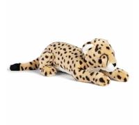 Fluff & Tuff Kali Cheetah Plush Dog Toy, 22” Durable Stuffed Dog Toy with Squeaker, Double-Stitched & Reinforced for Interactive Play