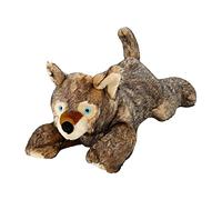 Fluff & Tuff, Lobo Wolf Pup, X-Large Durable Plush Dog Toy