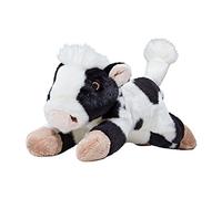 Fluff & Tuff Tough, Squeaking Plush Dog/Puppy Toys - Marge Cow - 11"