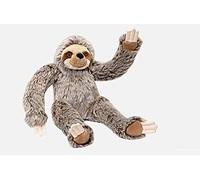 Fluff & Tuff Tico Sloth Dog Toy, Durable Plush Dog Toy