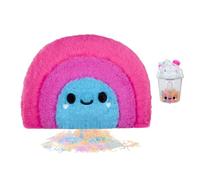 Fluffie Stuffiez Feature Plush - Pillow Fight Plush Rainbow - Huggable Ultra Soft Fluff - ASMR, Interactive Play - Easy Cleanup with Character Vacuum - Suitable for Kids Ages 4+ and Collectors