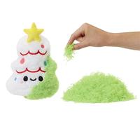 Fluffie Stuffiez Holiday Christmas Tree - Small Collectible Feature Plush - Surprise Reveal Unboxing - Huggable ASMR Soft Fluff - Fidget, DIY, Fur Pulling - Suitable for Kids Ages 4+ and Collectors