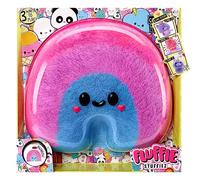 Fluffie Stuffiez Large Collectible Plush - RAINBOW - Suprise Reveal Unboxing with ASMR Fidget DIY Fur Pulling, Ultrasoft Fluff - Great for Kids Ages 4+, Pink