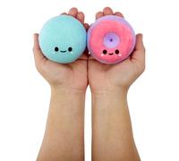 Fluffie Stuffiez Minis - Doughnut and Round Candy - Soft and Crushy Mini Collectibles - Unpack Surprise - Make Your Own Tactile and Fidget Game - for Children from 4 Years