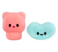 Fluffie Stuffiez Minis - Jelly Bean and Gummy Bear - Soft and Squishable Mini Collectibles - Surprise Reveal Unboxing - Tactile Play and Fidget DIY - For Kids Ages 4+