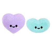 Fluffie Stuffiez Minis -Jelly Bean and Heart Candy - Soft and Squishable Mini Collectibles - Surprise Reveal Unboxing - Tactile Play and Fidget DIY - For Kids Ages 4+