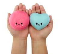 Fluffie Stuffiez Minis - Round Candy and Heart Candy - Soft and Squishable Mini Collectibles - Surprise Reveal Unboxing - Tactile Play and Fidget DIY - For Kids Ages 4+