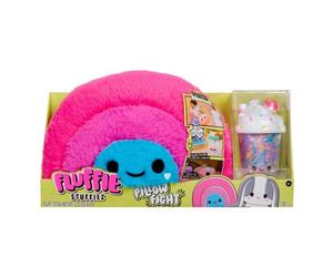 Fluffie Stuffiez Pillow Fight Rainbow Plush