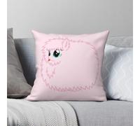 Fluffle Puff Stare Pillowcase Polyester Linen Velvet Creative Zip Decor Throw Pillow Case Home Cushion Case