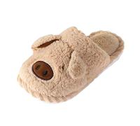 Fluffy Animal Slippers Women - Cute Animal Slippers Women Slides - HouseSlipper Winter Cute Bathroom Slipper Non Slip Indoor Lightweight House Shoes Outdoor Home Shoes Wear The Fluffy Slipper Outside