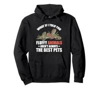 Fluffy Animals Aren't Always The Best Pets Dragon Pullover Hoodie