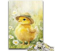 Fluffy Baby Chicks 2000 Pieces Jigsaw Puzzle for Adults& Teens,Challenging Family Activity Games DIY Toy for Home Wall Decor Gifts (70X100cm)