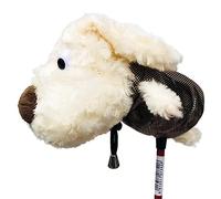 Fluffy Big Dog Golf Club Wood Head Cover For #3 / #5 Wood