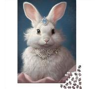 Fluffy Bunny 07 Paper Jigsaw Puzzles for Adults 1000 Piece Puzzles Rectangular Puzzle And Home Decor And Family Game 1000pcs (38x26cm)