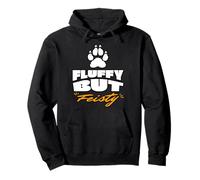 Fluffy but Feisty Funny Gay Bear Pride Design Pullover Hoodie