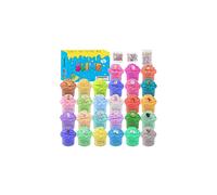 Fluffy Butter Slime Kit 27 PackInclude 27 Pack Cute Mini CharmsStress Relief Toy for Girls and BoysDIY Slime Kit Super Soft and NonSticky for