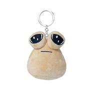 Fluffy Cartoon Plush Ornament Keychain - Adorable Mini Stuffed Pendant Charm, Made of Super Soft Plush, Ideal Great for Kids & Adults, Decorative Keychain for Any Occasion