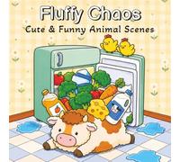 Fluffy Choas: Cute Animal Chaos, Cozy Scenes & Adorable Everyday Adventures for Stress Relief