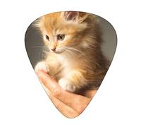 Fluffy Cute Kitty Guitar Pick 12 Picks Fashion Personalized Bass Pick Durable Electric Guitar Plectrums Instrument Accessories