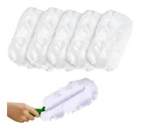 Fluffy Duster Refills Compatible with Pledge-Style Duster Handles Long Soft Fibres Trap Dust & Allergens 10 Pack Replacement Heads Only